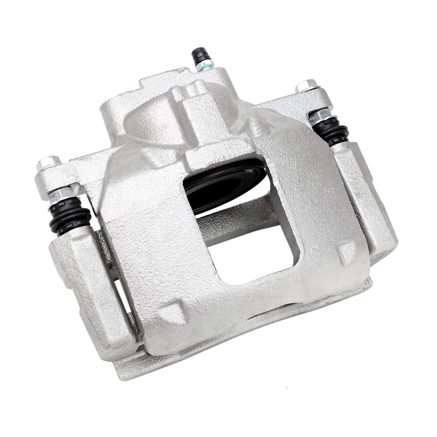 Detroit Axle - Front 2pc Brake Calipers for 2007-2011 Dodge Nitro, 2008-2012 Jeep Liberty, 2007-2017 Wrangler 2018 Wrangler JK, 2 Disc Brake Calipers w/ Bracket Replacement