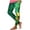 A123-Green, variant on Women's Leprechaun Leggings Irish Elf Print St. Patrick's Day Yoga Pants Green Holiday Tights Gold,S