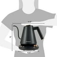 thumbnail image 3 of Elite EKT3001 Matte Black 1l Electric Water Kettle, 3 of 3