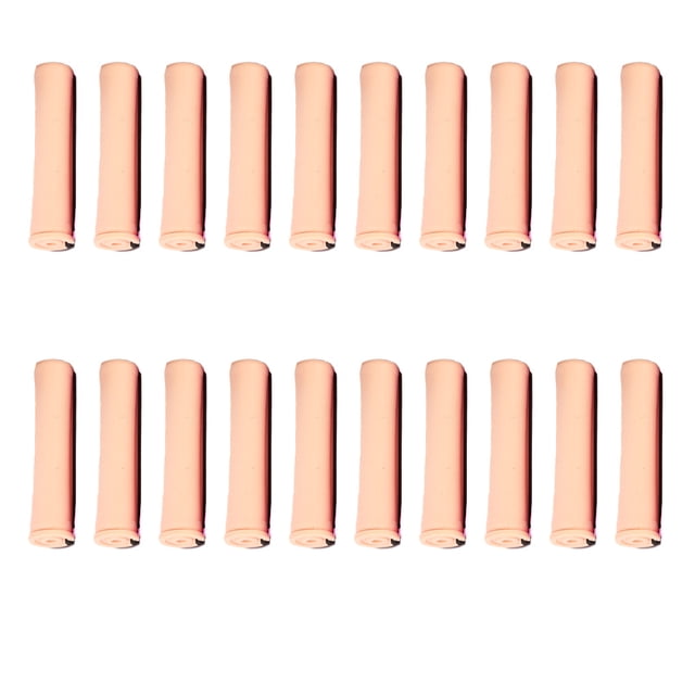 20 Pieces Woman Hair Curler Rods Non-slide Rollers Portable Home Travel Hairdressing Styling Curling for Female type5