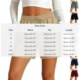 thumbnail image 3 of Nmnitkp Shorts for Women High Waisted Linen Blend Shorts, Drawstring Elastic Waist Casual Summer Shorts with Pockets for Beach & Everyday Wear Beige,M, 3 of 6