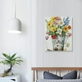 thumbnail image 4 of Nawypu  Daffodil Floral Bouquet Farmhouse Sign Spring Flowers Wall Decor Funny Decoration for Home Kitchen Bar Garage Vintage Retro Poster Plaque Signs, 4 of 5