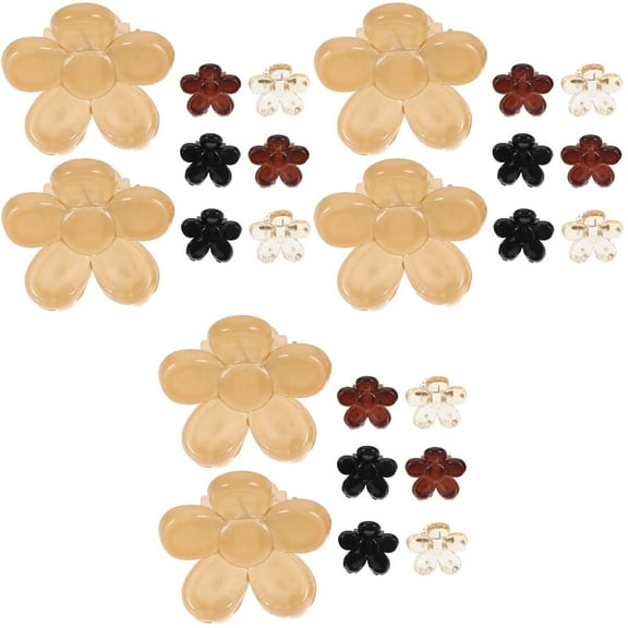 unbranded pcs Mini Flower Hair Clips Elegant Small Claw Clips Hair Clip for Girls Women