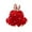 Red, variant on Baby Girl Winter Hat with Bow Knitted Ear Cap for Soft Warm Windproof for Cold Weather Mad Hat Men Rabbit