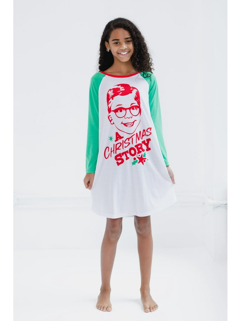 A CHRISTMAS STORY Ralphie Nightgown Pajamas Little Kid to Big - Walmart.com