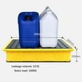 thumbnail image 2 of GXCZ Spill Containment Platform, Stackable Modular Anti-Slip Polyethylene Pallets with Flat Top Grating, Outdoor Kitchen Factory Garage Leakproof Tray for Stack Paint Bucket (Size : 24.41in/62CM), 2 of 6