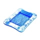 thumbnail image 4 of Cama flotante inflable para piscina, balsa portátil multifuncional para deportes acuáticos Azul, 4 of 9