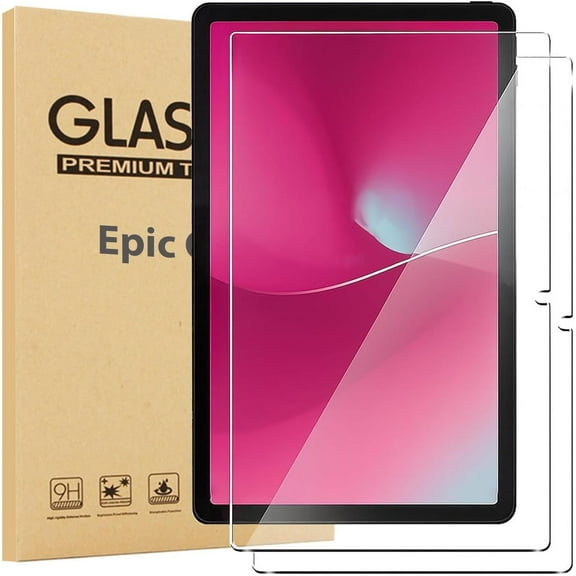 elitegadget 2 Pack Screen Protector For T-Mobile Revvl Tab 2 10.1 Inch Tablet 2025 Released - Tempered Glass Film High Definition 9H Hardness Scratch Resistant