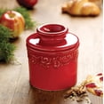 thumbnail image 6 of Butter Bell® Crock – Antique Rouge Ceramic Butter Holder with Lid, Keeper for Spreadable Butter, 6 of 10