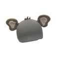 thumbnail image 4 of harper Ski Helmet Cover Decorative Cartoon Soft Protector Knitted Hat Decoration Winter Grey elephant ears, 4 of 9