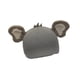 thumbnail image 3 of Funda para casco de esquí, accesorios para casco, decorativa, protectora, bonita, creativa, cálida y divertida. Orejas de elefante grises, 3 of 8