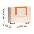thumbnail image 3 of Blaxill Ensemble de Maison de Jeu / Table Mini Portable 2-en-1 / Valise de Rangement Pliable / 16 Outils de Simulation / Construction en Plastique ABS / Multicolore / Emballage 22x17x8cm / 1 Ensemble Inclus, 3 of 7