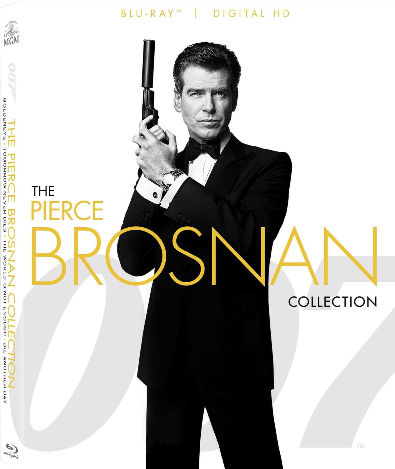 007 La Collection Pierce Brosnan : GoldenEye : L'Oeil De Feu / Le Monde Ne Suffit Pas / Meurs Un Autre Jour (Blu-ray + HD Numérique) (Bilingue)