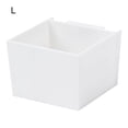thumbnail image 4 of Inteprter Caja de estante de almacenamiento de ABS para nevera, soporte combinable inferior desmontable, contenedor de almacenamiento de palillos, Almacenamiento y organización del hogar Largo Inteprter HA063810-02B, 4 of 6