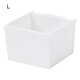 thumbnail image 4 of Inteprter Caja de estante de almacenamiento de ABS para nevera, soporte combinable inferior desmontable, contenedor de almacenamiento de palillos, Almacenamiento y organización del hogar Largo Inteprter HA063810-02B, 4 of 6