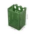 thumbnail image 3 of LEORX 2Pcs Plastic Hydroponic Plant Basket Cups for Home Use with Root Aeration Feature, 3 of 5