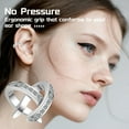 thumbnail image 4 of Fixura Ear Clips - Ear Corrector Clip & Clip On Earrings - Pierceless Adjustable Cuff for Women, Breathable Skin-Friendly Design, 4 of 8