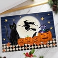 thumbnail image 5 of Halloween Door Mat Outdoor Trick or Treat Doormat Rubber Non Slip Backing Funny Rug Pumpkin Holiday Decorative Entrance Mat for Halloween Indoor Outdoor Decoration, 16 x 24 Inches, 5 of 6