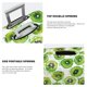 thumbnail image 3 of Balery Green Kiwi Funda de equipaje, fundas para maletas, elástica, lavable, protector de maletas, compatible con maletas de 18 a 32 pulgadas-X-Large, 3 of 7