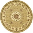 thumbnail image 1 of Unique Loom Tapis Motif Médaillon Versailles 6 Pieds x 6 Pieds Rond Tan/ivoire, 1 of 10