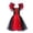 B, variant on HNMKIU Halloween for Girls Toddler Kids Baby Girls Magnificent Witch Halloween Black Gown Fancy Dress Up Cosplay Party Dresses B - 2