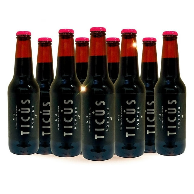 12 Pack Cerveza Artesanal Colimita Ticús 355ml C/u Colimita Cerveza Porter