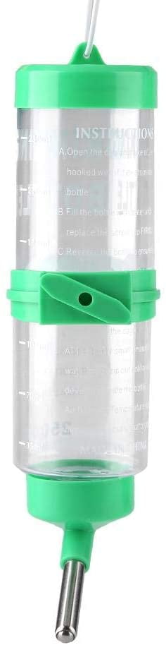 2 Pcs Rabbit Water Bottle, Pet Hanging Water Bottles, Hamster Water