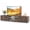 Rustic Brown, variant on Costway TV Stand for up to 70” TVs, Media Console Table with Double Doors & Open Shelves Rustic Brown