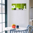 thumbnail image 5 of Green Spa Still Life with Bamboo Zen Stone and Zen towel vegetarian rice White Flower Wall Art Painting The Picture Print On Canvas Botanical Pictures for Spa Yoga Room Bathroom 12" x 16" 3 Pieces, 5 of 6