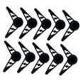 thumbnail image 1 of koolsoo 10Pcs Plant Stem Training Clips Reusable Shaping Support for Fruit Tree Twig Black, 1 of 9