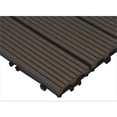 thumbnail image 3 of Pack of 9 Charcoal Color Decking Tiles - 11.8"x11.8"x0.8" Inch, 3 of 6