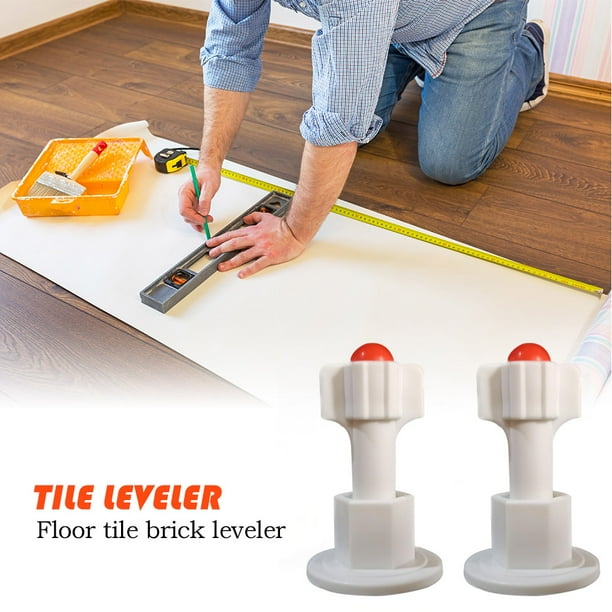 Lutabuo 25pcs Set Level Wedges Tile Spacers Reusable Tiles Leveler