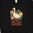 thumbnail image 3 of Inktastic One Silly Goose Cute Animal Design Toddler Sweatshirt, 3 of 4