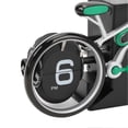 thumbnail image 2 of Flip Bicycle Clock, Battery Operated Mechanical Desk Clock, Vintage Retro Style, for Home and Office, Green, 2 of 4