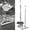 B, variant on Broom Sweeping Dustpan Set Household Cleaning Tool Combination Non Stick Hair Sweeping Dustpan Carrying Dustpan Bucket Broom with Dustpan Combo Set