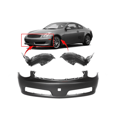 Front Left Inner Fender Liner – Fits 2003-2007 Infiniti G35 Coupe IN1250106