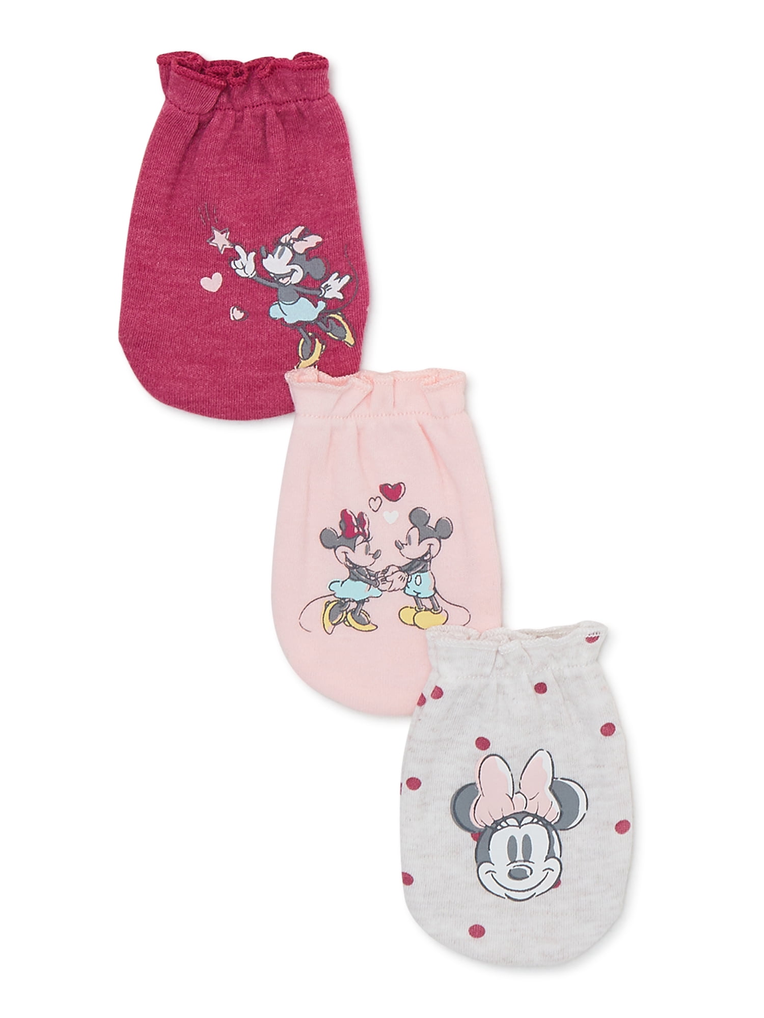 Disney Baby Wishes + Dreams Baby Girls Minnie Mouse Baby Shower Gift Set, 22-Piece, Newborn-6/9 Months