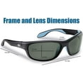 thumbnail image 2 of Flying Fisherman Cayo Matte Black and Smoke Lens Sunglasses, 2 of 6