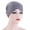 Grey, variant on Daolelai Elastic Fabric Forehead Three Cross Hat Turban Hat Bottoming Hat