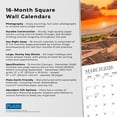 thumbnail image 6 of Magic Places | 2026 12x24" (Hanging) Monthly Square Wall Calendar | Plato, 6 of 9