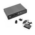 thumbnail image 4 of USB 6 Channel 5.1 / 7.1 Surround Tarjeta de Sonido Externa PC Laptop Desktop Tablet Audio Tarjeta Adaptadora óPtica (Negro), 4 of 5