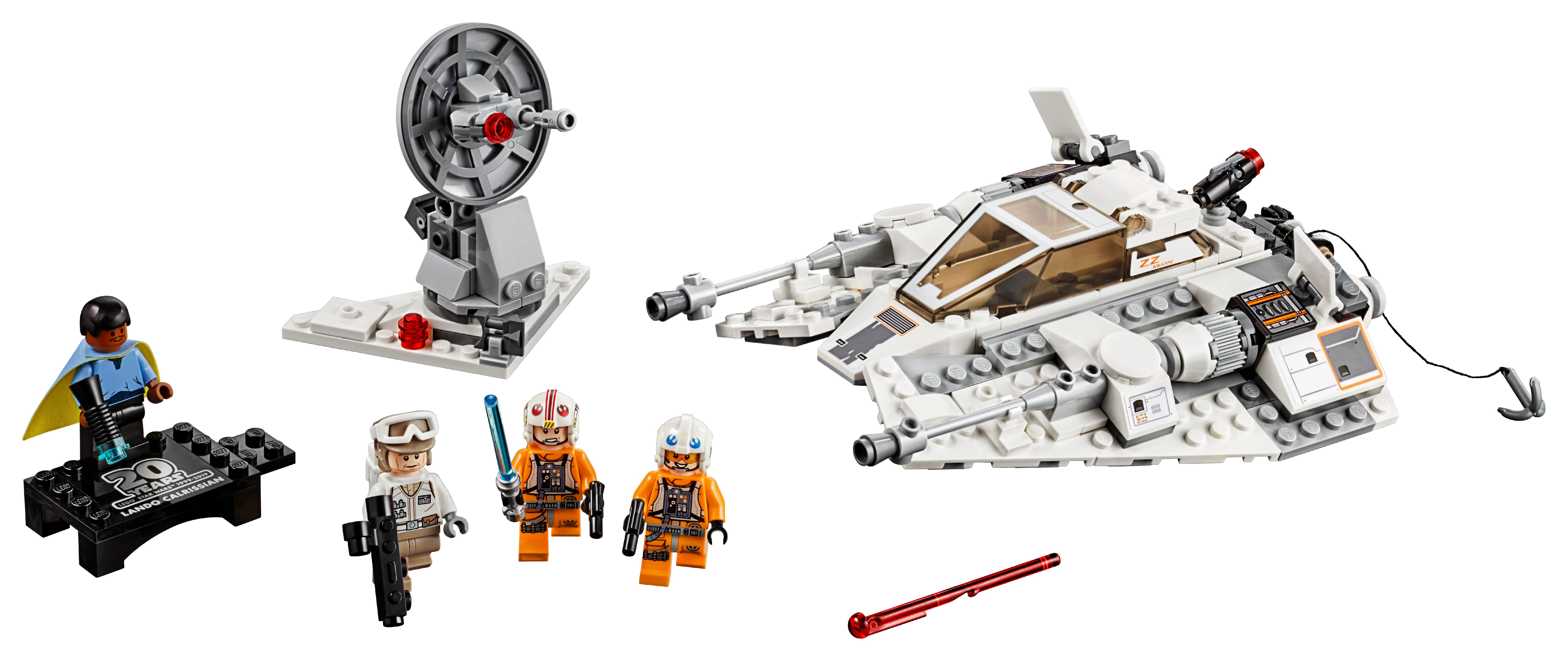 LEGO Star Wars 20th Anniversary Edition Snowspeeder Vehicle Model 75259 - image 3 of 8