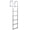 Dock Ladder_Disassembly_500 lbs, variant on Dock Stairs, 500lbs Load Pool Steps, Adjustable Height Aluminum Dock Ladders, Pontoon Boat Ladder with Handrails & Widen Nonslip Rubber Pedals for Lake/Pool/Marine Boarding/RV/House (4-Steps)