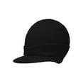thumbnail image 2 of Top Headwear Cuffed Beanie Visor - 12 Pack - Black, 2 of 3