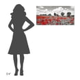 thumbnail image 4 of Global Gallery Frank Krahmer 'Poppies and vicias in meadow, Mecklenburg Lake District, Germany' Canvas Wall Art, 4 of 4
