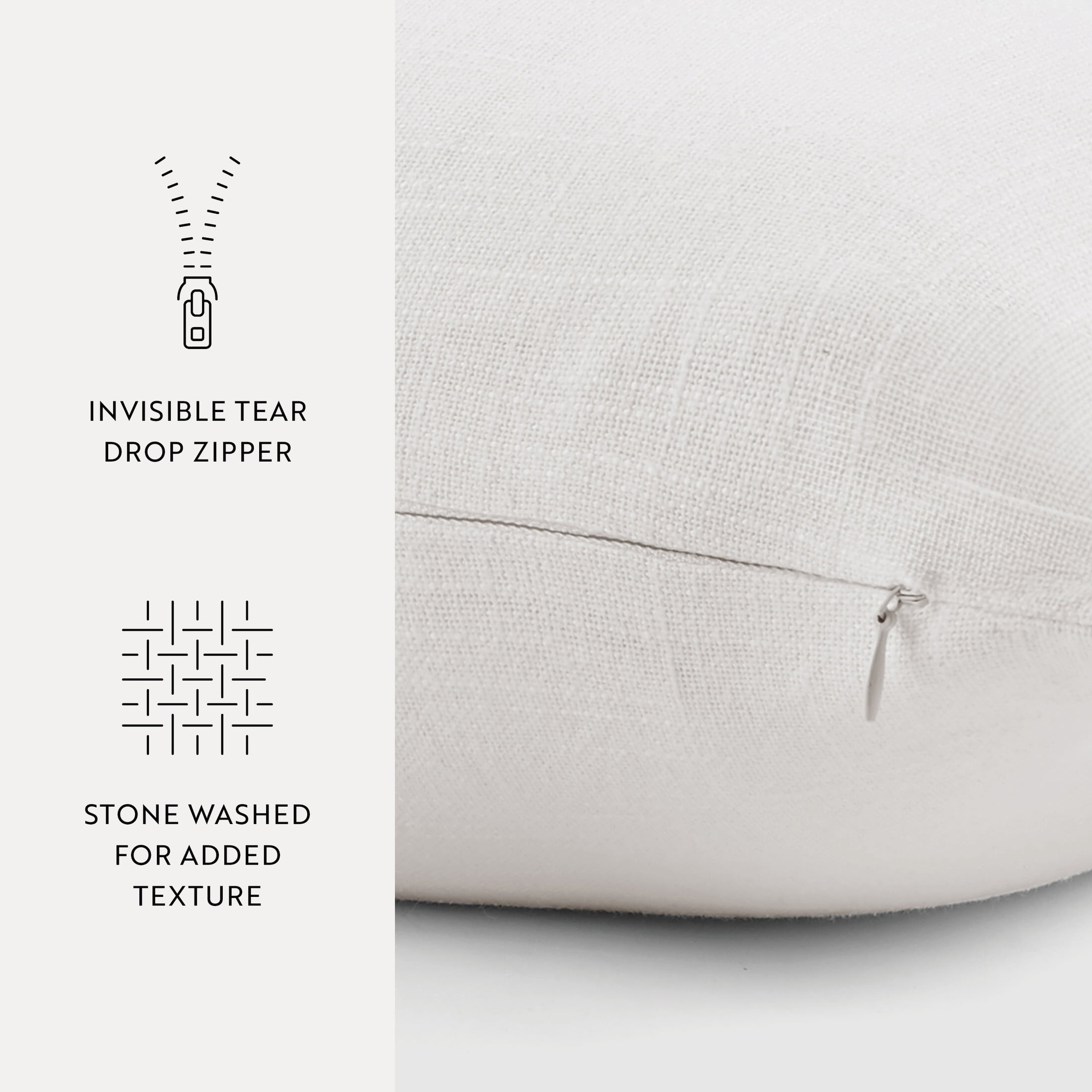 Noble Linens Stone Washed and Distressed Cotton Decor Throw Pillows