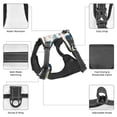 thumbnail image 6 of Gaeub Childish Dinosaur Gaeub Childish Dinosaur No Pull Dog Harness, Secure and Adjustable Pet Vest for Outdoor Activities - X-Large, 6 of 9