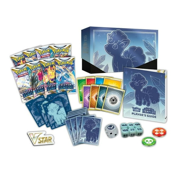 Tarjeta Coleccionable Pokémon Trading Card Game Silver Tempest Elite Trainer Box 6.8 pulgadas