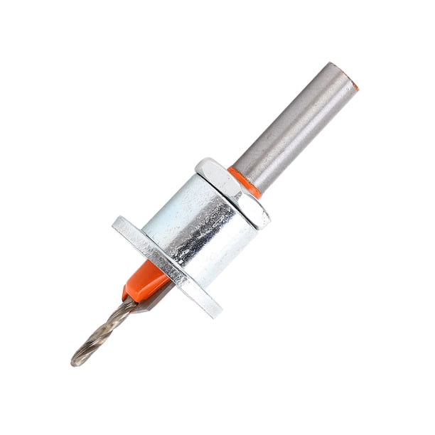 Broca cónica de límite ajustable, broca avellanadora en espiral para biselado de madera, plástico y metal, 2,8 x 8 mm