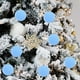 thumbnail image 4 of Adornos navideños, bolas de terciopelo, 6 unidades de 2,36 pulgadas para árbol de Navidad, baby shower, primera Navidad, fiesta de cumpleaños, bolas de terciopelo flocado., 4 of 6